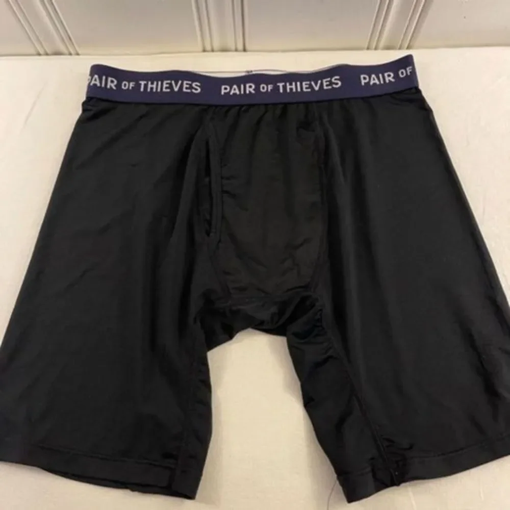 Pair of Thieves Mens Ready for Everything Boxer Briefs Size S Long Leg‎
